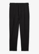 Reiss Cantwell tapered fit pantalon met ceintuur