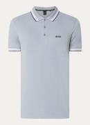 BOSS Paddy regular fit polo van piqué katoen met logo