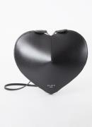 Alaïa Le Coeur crossbodytas van kalfsleer