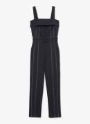 Reiss Fianna slim fit jumpsuit met ceintuur