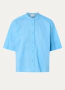 CLOSED Blouse met mao-kraag
