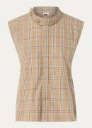 Burberry Blouse met ruitdessin