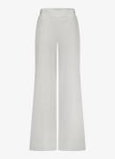 Studio Anneloes Pildar mid waist wide fit pantalon met steekzakken
