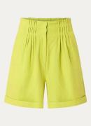 French Connection Ariette high waist straight fit korte broek
