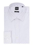 BOSS H-Hank slim fit overhemd met print