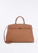 DeMellier The Hudson handtas van leer met afneembare schouderriem