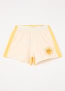 Mini Rodini Straight fit korte joggingbroek van biologisch katoen
