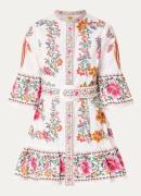 Farm Rio Delicate Forest mini blousejurk van biologisch katoen