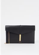 DeMellier Tokyo clutch van leer