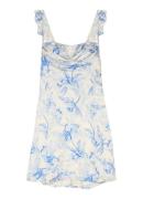 Maje Mini jurk met bloemenprint en rugdecolleté