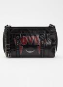 Zadig&Voltaire Sunny Mood crossbodytas van leer met print