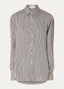 The Frankie Shop Lui blouse in zijdeblend met streepprint