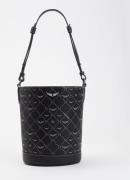 Zadig&Voltaire Z Bucket schoudertas met logoprint en verstelbare schou...