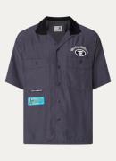 Aape Regular fit overhemd met logo- en backprint