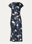 Rails Serenity midi jurk van satijn met bloemenprint