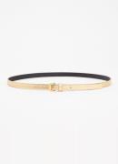 by-bar Julie riem met metallic finish