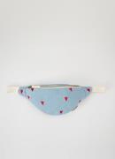 Studio Noos Mini heuptas van denim met borduring