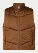 HUGO Berolino2531 gewatteerde bodywarmer met ritszakken