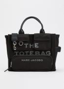 Marc Jacobs The Tote Bag Medium handtas van canvas met afneembare scho...