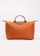 Longchamp Le Pliage Original reistas L met leren details