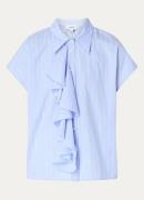 Aaiko Yalisa blouse met volant en streepprint
