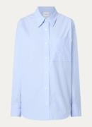 CLOSED Oversized blouse met borstzak