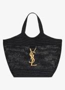 Saint Laurent Icare Maxi shopper van raffia