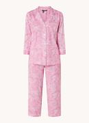 Ralph Lauren Pyamaset met paisley desson met logoborduring