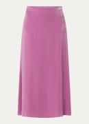 Aaiko Lola maxi rok met glanzende finish