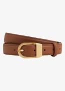 Reiss Hazel riem van leer