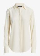 Ralph Lauren Semi-transparante blouse met sierknopen