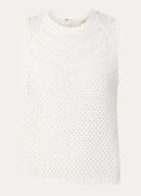 Levi's Adrienne top met opengewerkt dessin