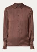 Zadig&Voltaire Thely blouse van satijn met ruches