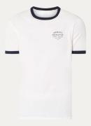 Armani T-shirt met logoborduring
