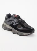 New Balance 9060 sneaker met suède details