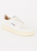 Autry Medalist Easyknit Low sneaker met details van leer