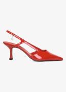 Maje Slingback van lakleer