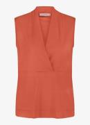 Studio Anneloes Kiek top van travelstof met V-hals