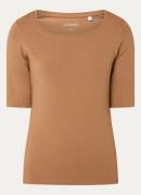 OPUS Serta top met ronde hals