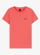 BOSS Esogo T-shirt met logoborduring