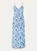 Zadig&Voltaire Ramelil midi jurk van zijde met print