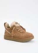 UGG Lowmel sneaker met suède detais