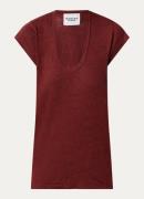 Isabel Marant Zankou T-shirt van linnen