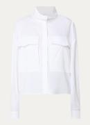 IRO Calidora blouse van lyocell met borstzakken