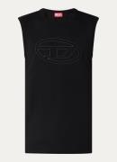 Diesel T-Bisco-Bigoval tanktop met 3D logoprint