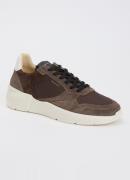 Nubikk Roque Road Wave sneaker met suède details