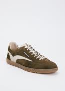 Floris van Bommel De Zaler 01.16 sneaker van leer met suède details