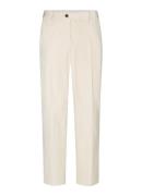 Profuomo Straight fit pantalon van corduroy met steekzakken