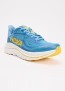 HOKA Clifton 10 hardloopschoen met gebreid bovenwerk en logo