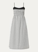 Rails Primrose midi jurk in lyocellblend met ruitdessin